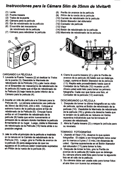 Vivitar Ultra Wide and Slim manual pg 4